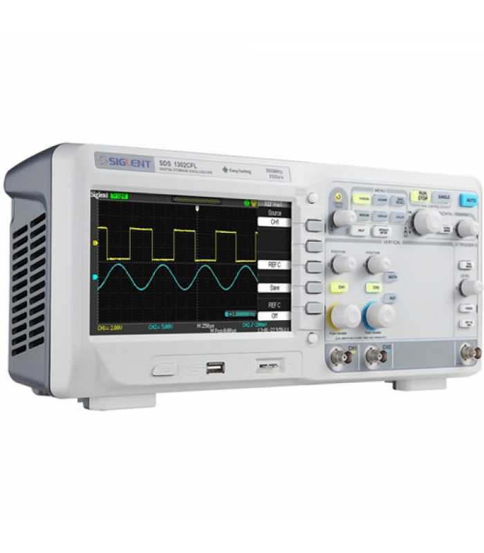 Siglent SDS1000CFL Series [SDS1202CFL] 200 MHz 2 Channel Digital Storage Oscilloscope